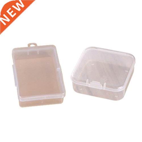 Transparent Plastic Storage Box Clear Square Rectangular Org