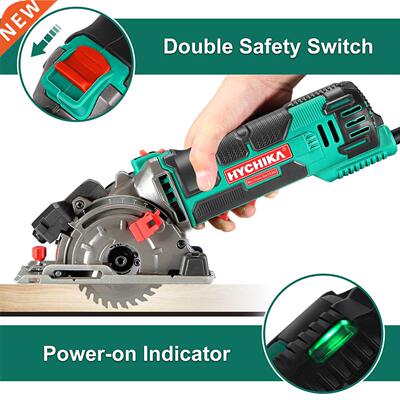 500W Electric Mini Circular Saw With Laser 120V 220V Multif