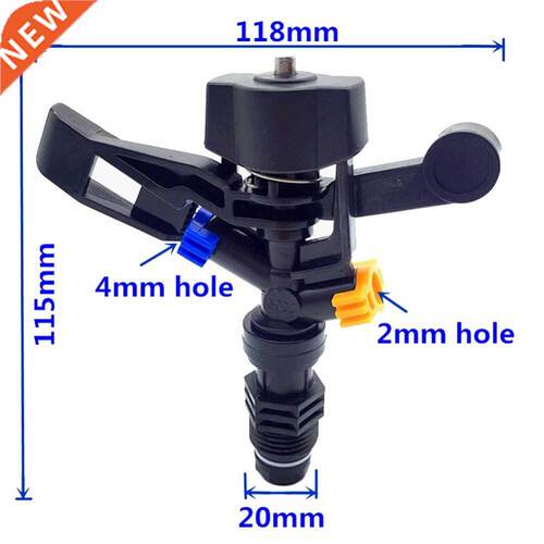 20 Pcs Rocker Garden Sprinkler Irrigation System Farm Plant