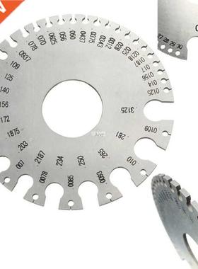 Stainless Steel 0-6 Round AWG SWG Wire Gauge Thickness Meas