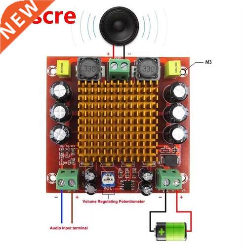 150W TPA3116 Mono Channel Digital Power Audio Amplifier With