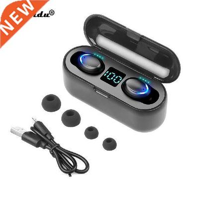 kebidu F9 V5.0 Bluetooth 5.0 Earphones T Fingerprint