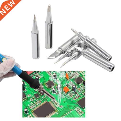 5PCS 900M-T Pure Copper Soldering Iron Tips BGA Lead-Free We