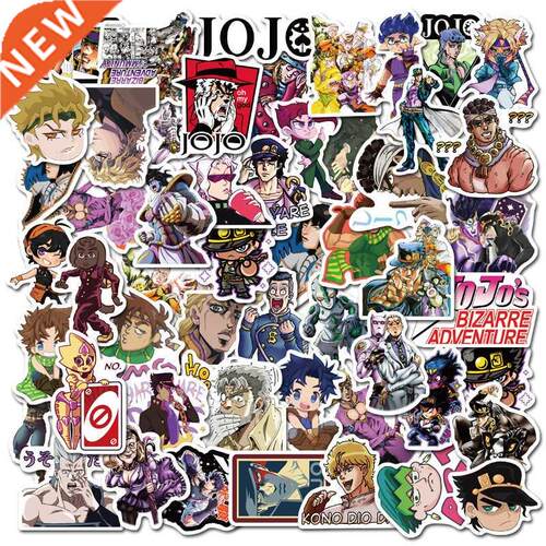 50 pcs/Pack JoJo Bizarre Adventure Anime Stickers Car P