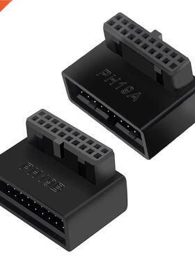 USB Header Adapter USB 3.0 19P/20P 90 Degree Adapter PC Main