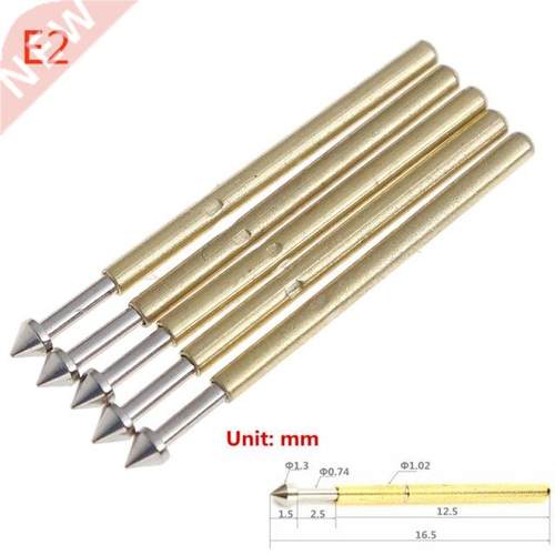 100 Pieces P75-E2 / P75-E3 Spring Test Probe Pogo Pin 1.3mm