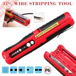 Coaxial Cable Wire Pen Cutter Red Cable Stripping Tool Porta
