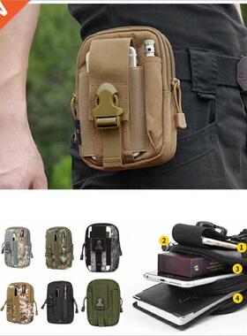 Molle Tactical Waist Pouch Fanny Pack Bag Men's Outd