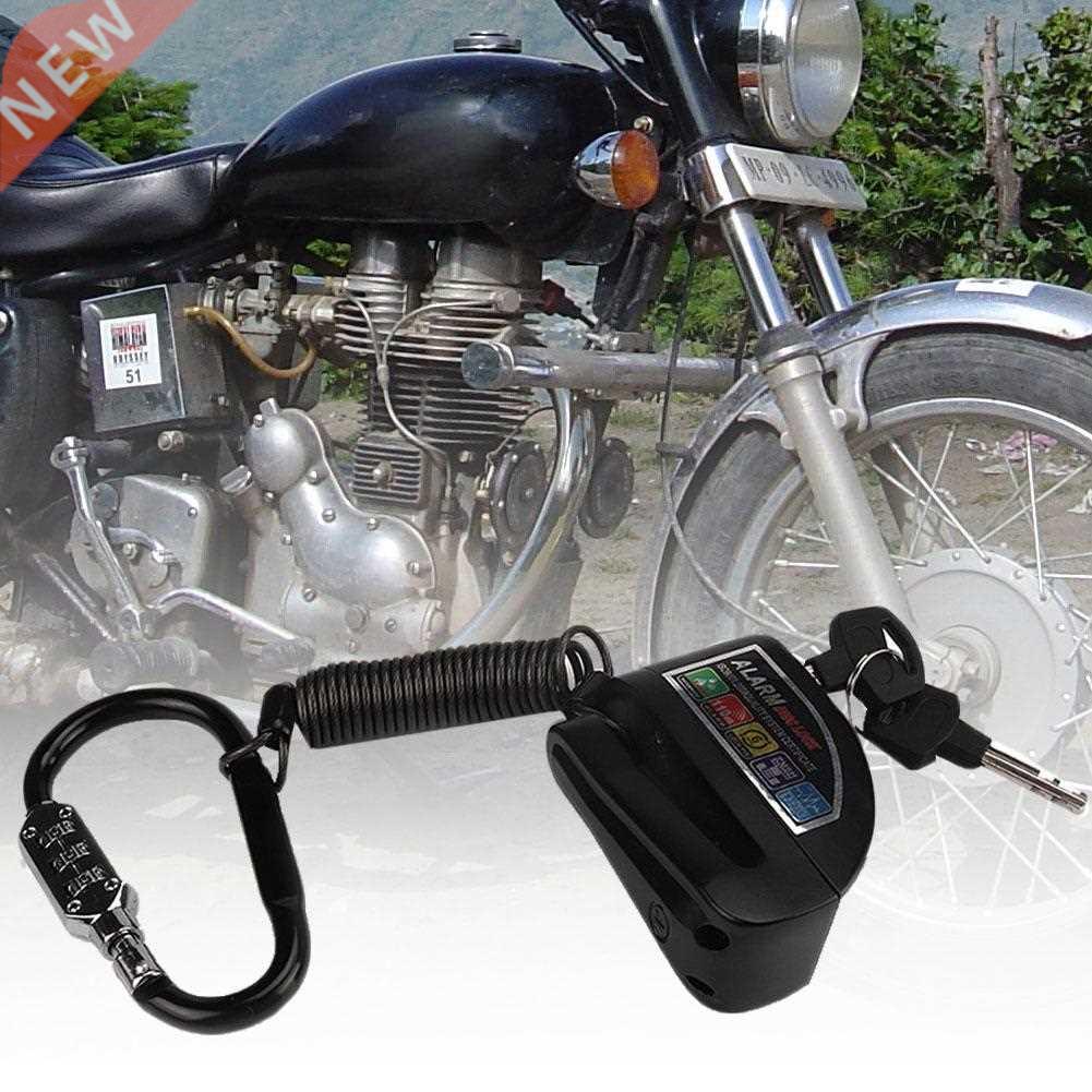 Motorcycle Motorbike MTB Bike Helmet Anti-theft Rope Disc Lo