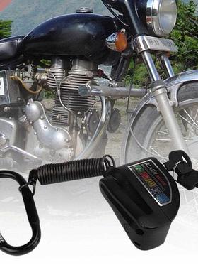 Motorcycle Motorbike MTB Bike Helmet Anti-theft Rope Disc Lo