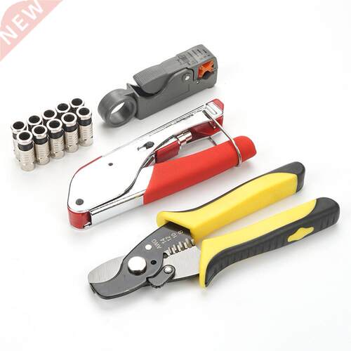 13pcs/set Network Connectors Cable Wire Tester Solid and