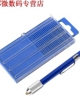 17 st Fijne Tiny Genummerd 61-80 Juwelier Boor Set Pin Vise