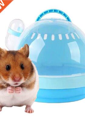 Hamster Cage Pet Go Out Box Outdoor Small Animals Carriers