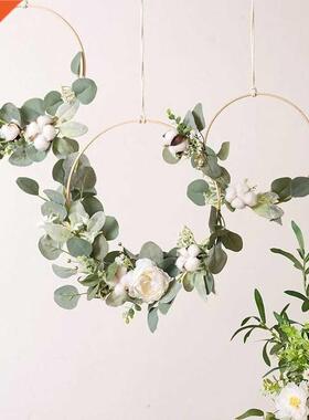 10pcs/lot Artificial Green Eucalyptus Leaves Multi Type Euca