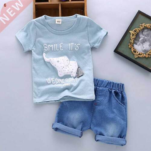 New Hot Sale Boys Clothing Children Sets Summer Boys Clothe