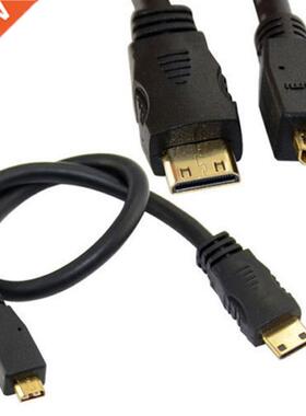 Micro HI socket Femle F to mini HI Mle M cble For DV