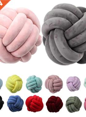 Soft Knot Ball Cushions Bed Stuffed Pillow Home Decor Cushio