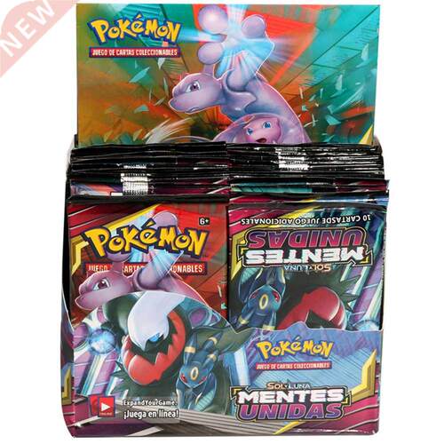 2021 Newest Pokemon 24 60pcs Cards Toys Spanish Trading Ca