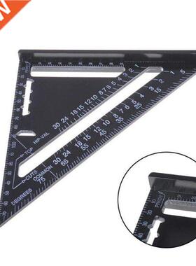 7inch Triangle Ruler For Woodworking Measuring Tool Quick Re
