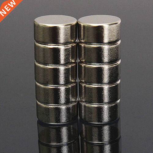 10Pcs 10mm x 5mm Rare Round Earth Neodymium Magnets N52 Stro