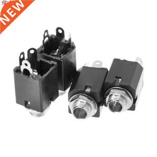 10pcs 6.35mm Audio Plug Sockets PJ-612 3-Pin Connector With