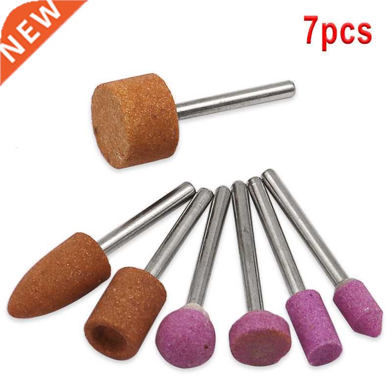 7pcs/set Abrasive Mounted Stone 适用于 Dremel Rotary Tools G