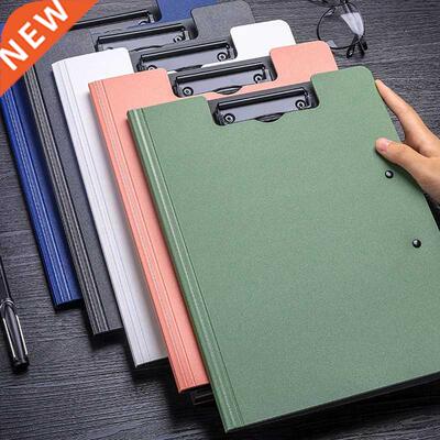New A4 File Folder Clipboard Writing Pad Memo Clip Board Dou