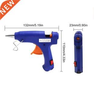 20W Hot Melt Glue Gun With 7mm Glue Sticks Industrial Mini G