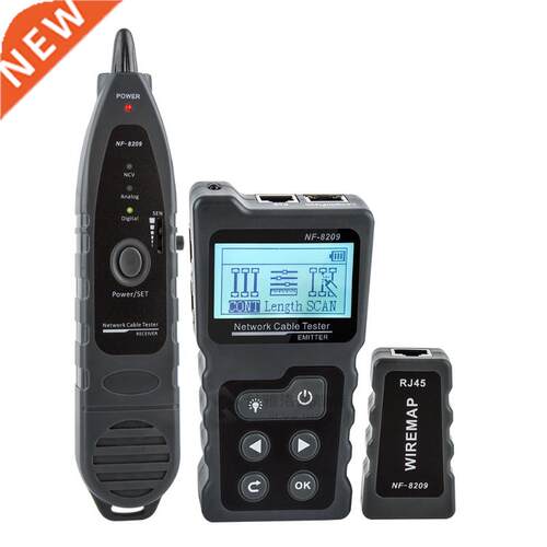 Multi-functional LCD Network Cable Tester NF-8209 PoE Checke
