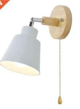 Nordic Wooden Wall Lamp Bedside Wall Lamp Sconce Wall Light