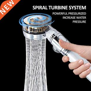 Shower Head High Pressure with Fan and Filter Water Pressure