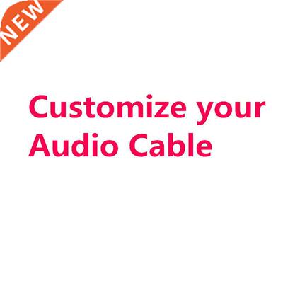 Customize Your Audio Cable & Adapter