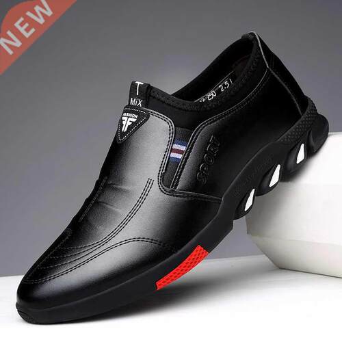 Leather Shoes Men's Leather Spring 2021 New Men's Business C