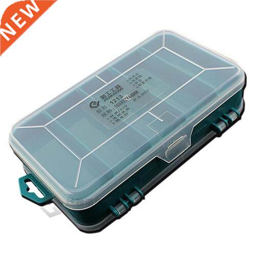 Top PENGGONG 13 Grids Tool Box Double-Side ToolBox Organizer