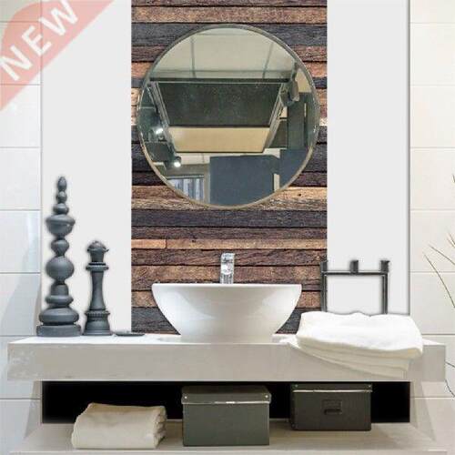 1Set Wood Grain Floor Tile Board Sticker  PVC