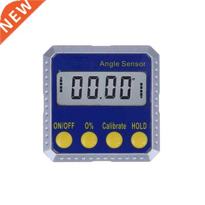 360 Degree Mini Protractor Inclinometer Angle Gauge Meter wi