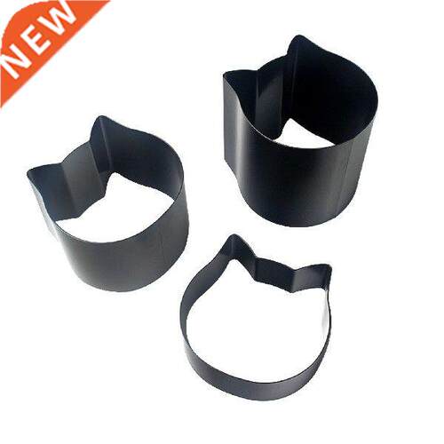 Cat Head Shape Cake Mold Black Solid Color Non-stick Baking