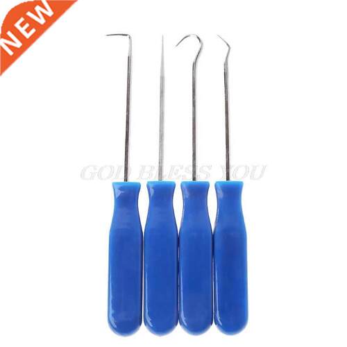 4Pcs Car Pick and Hook Set O Ring Oil Seal Gasket Puller Rem