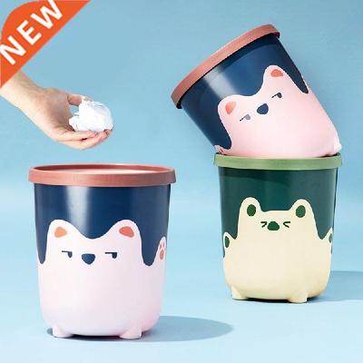 Small Table Cute Dumpster Kitchen Trash Can Desk Recycling
