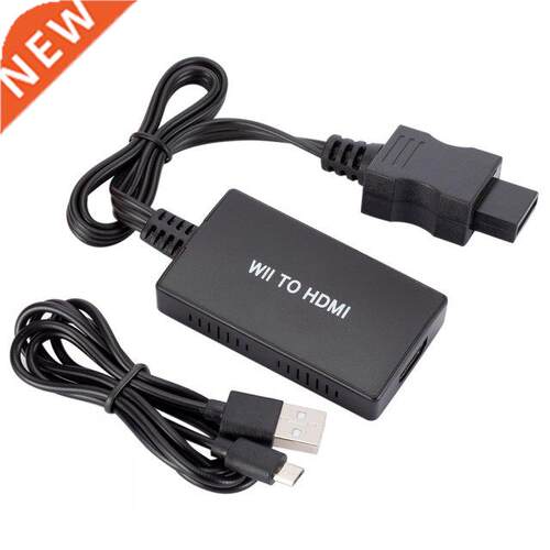 For 1080P Wii to HDMI-Compatible Converter with 3.5mm Audio