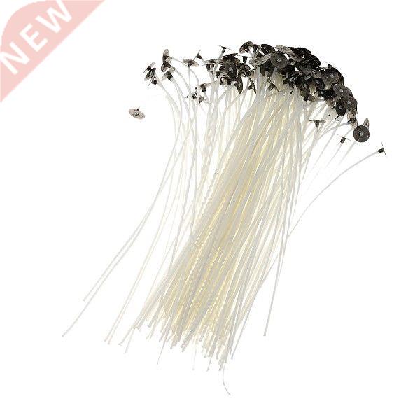 Pack of 100 15cm Pre Waxed Wicks Handmade Wick for Candle