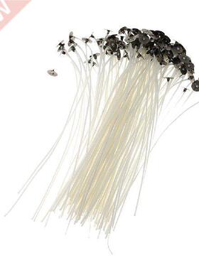Pack of 100 15cm Pre Waxed Wicks Handmade Wick for Candle