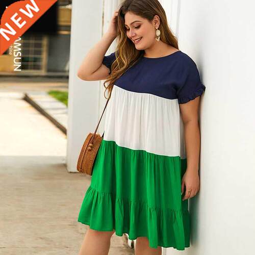 summer skirt fshion dress for women plus size 4XL大码连衣裙