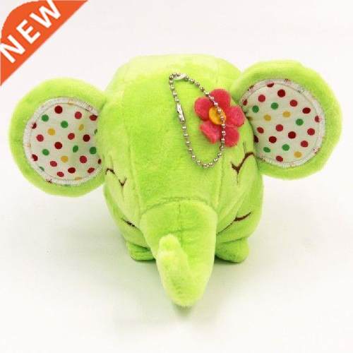 Cute Elephant Doll Pendant Keychain Soft Stuffed Plush