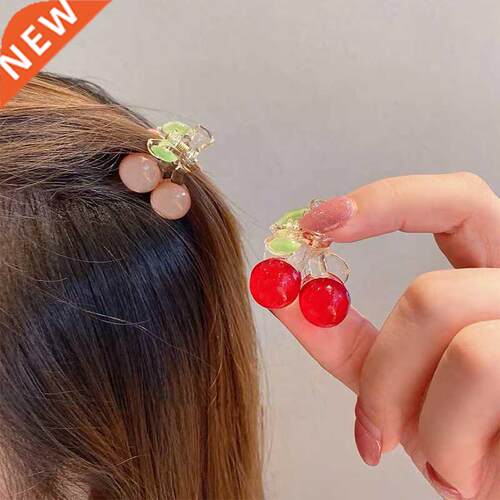 PC Korean Kawaii Cute Cherry Hair Clip Claw Clamp for Women