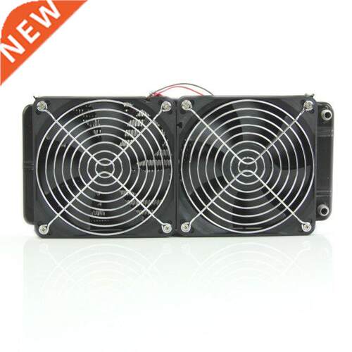 Aluminum Computer Radiator Water Cooling Cooler 2 Fans 240mm