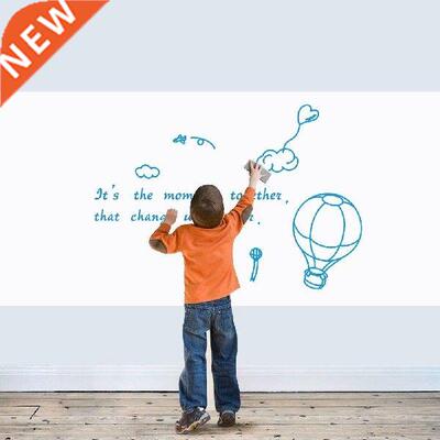 White Bord Dry Erse Removble Vinyl Wll Sticker Decl