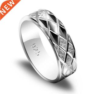 Couple Ring 925 Sterling Silver Promise Wedding Engagement M