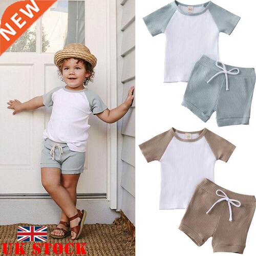 PUO Adorable Toddler Baby Girls Boys Kids Summer Clothes