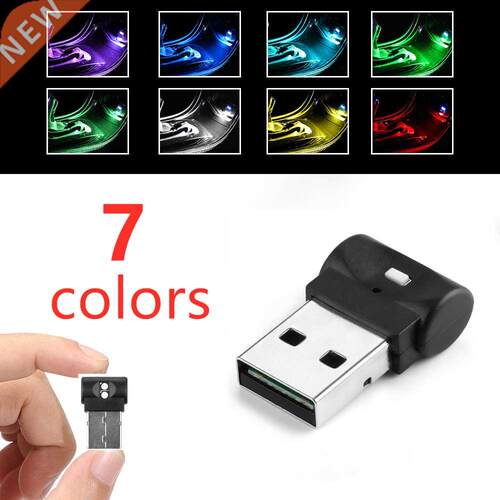 Mini USB LED Car Light Auto Interior Atmosphere Light Decora